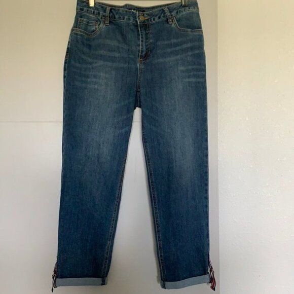 Baccini Blue Jeans Womens Size 8 - Picture 1 of 12